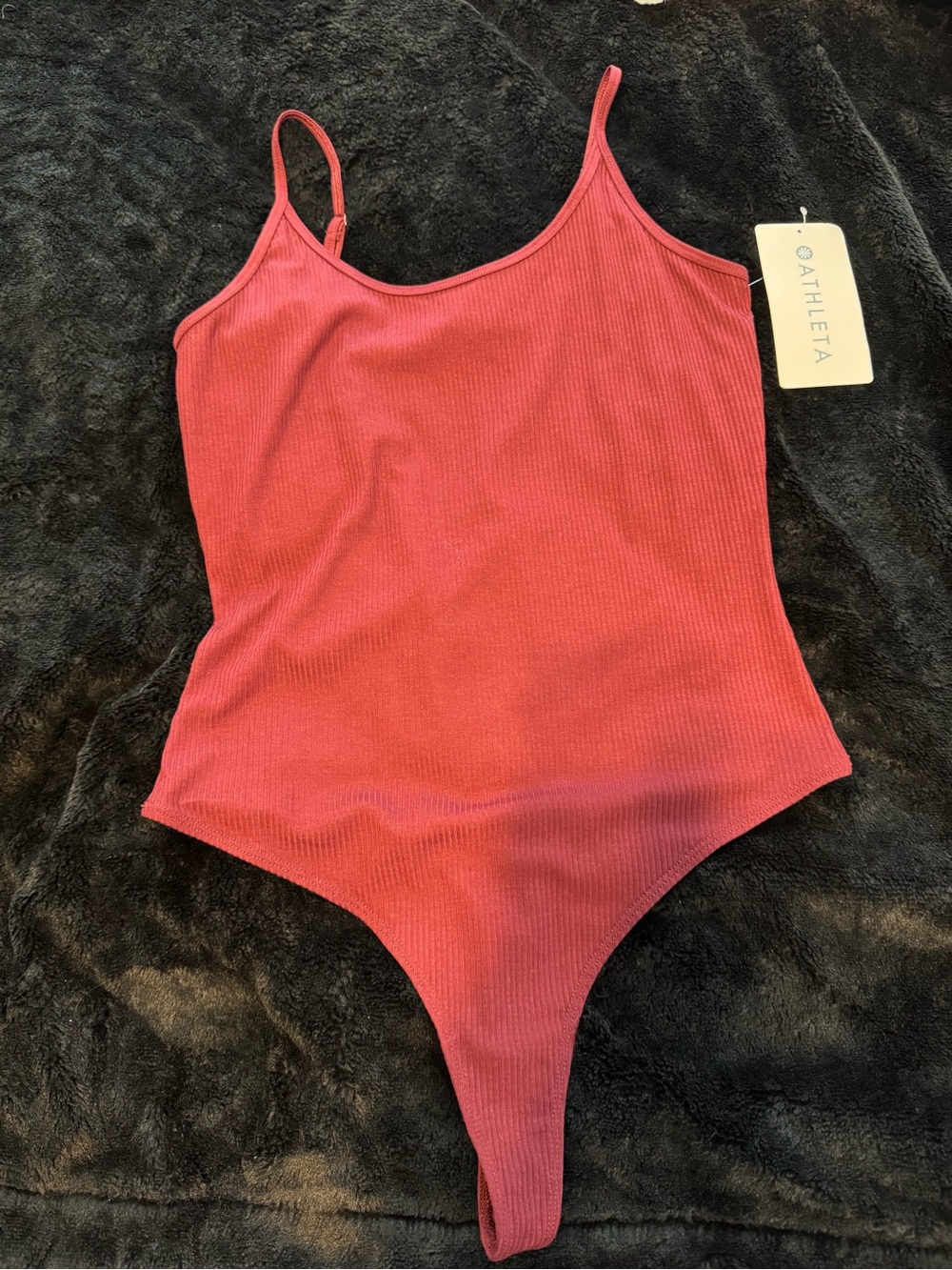 Athleta Ribbed One-Piece Bodysuit